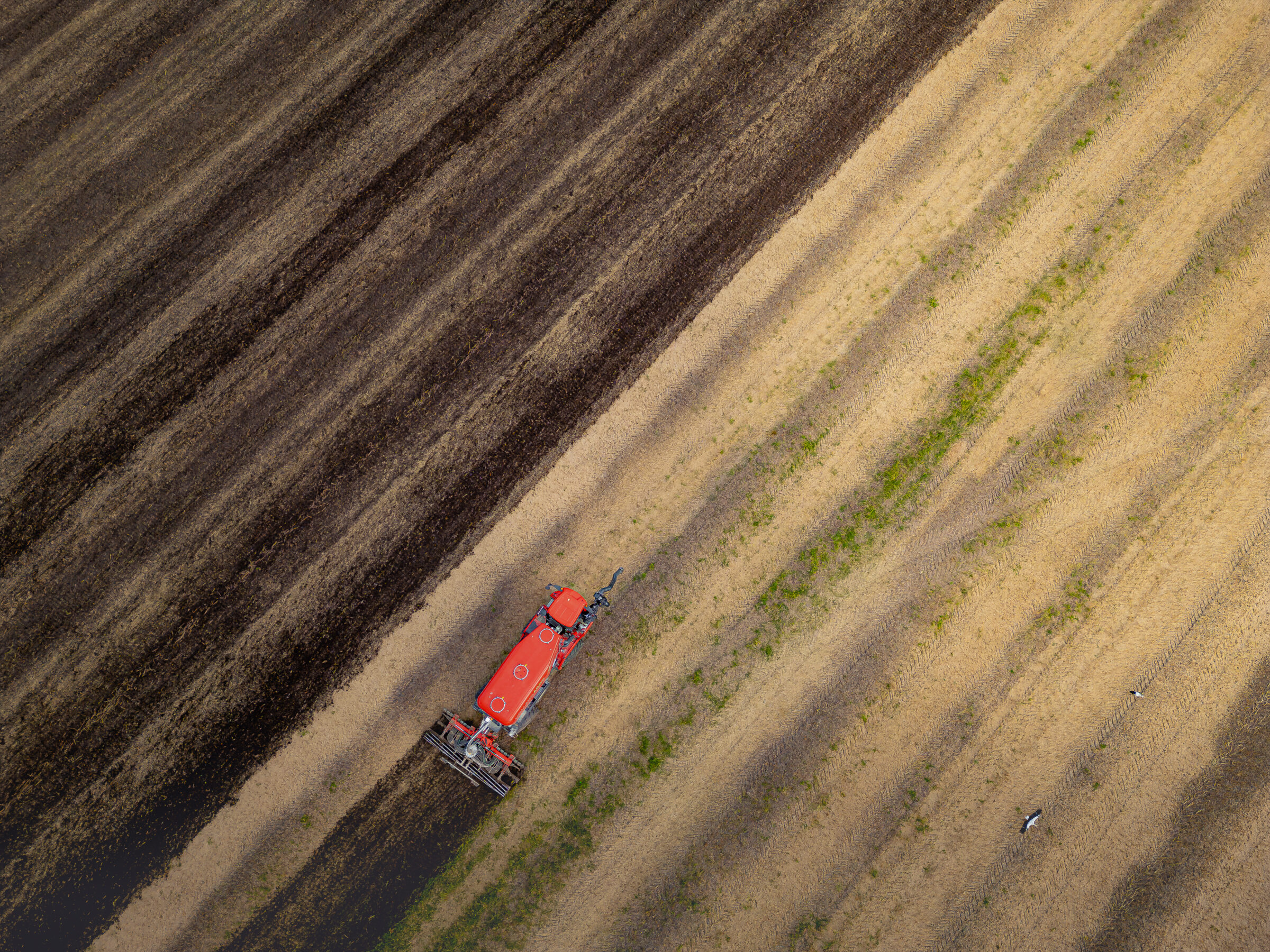Holland Agro vervaet quad spreading fertilizer
